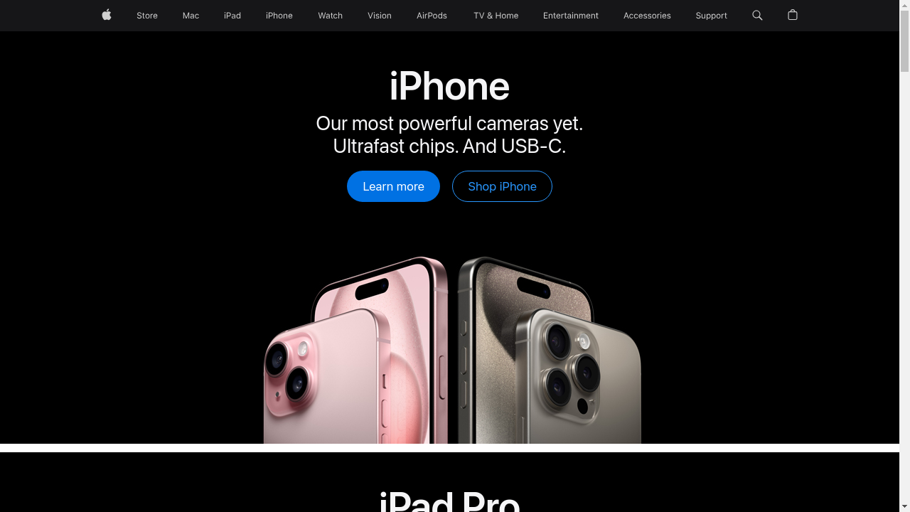 Apple AirTag website